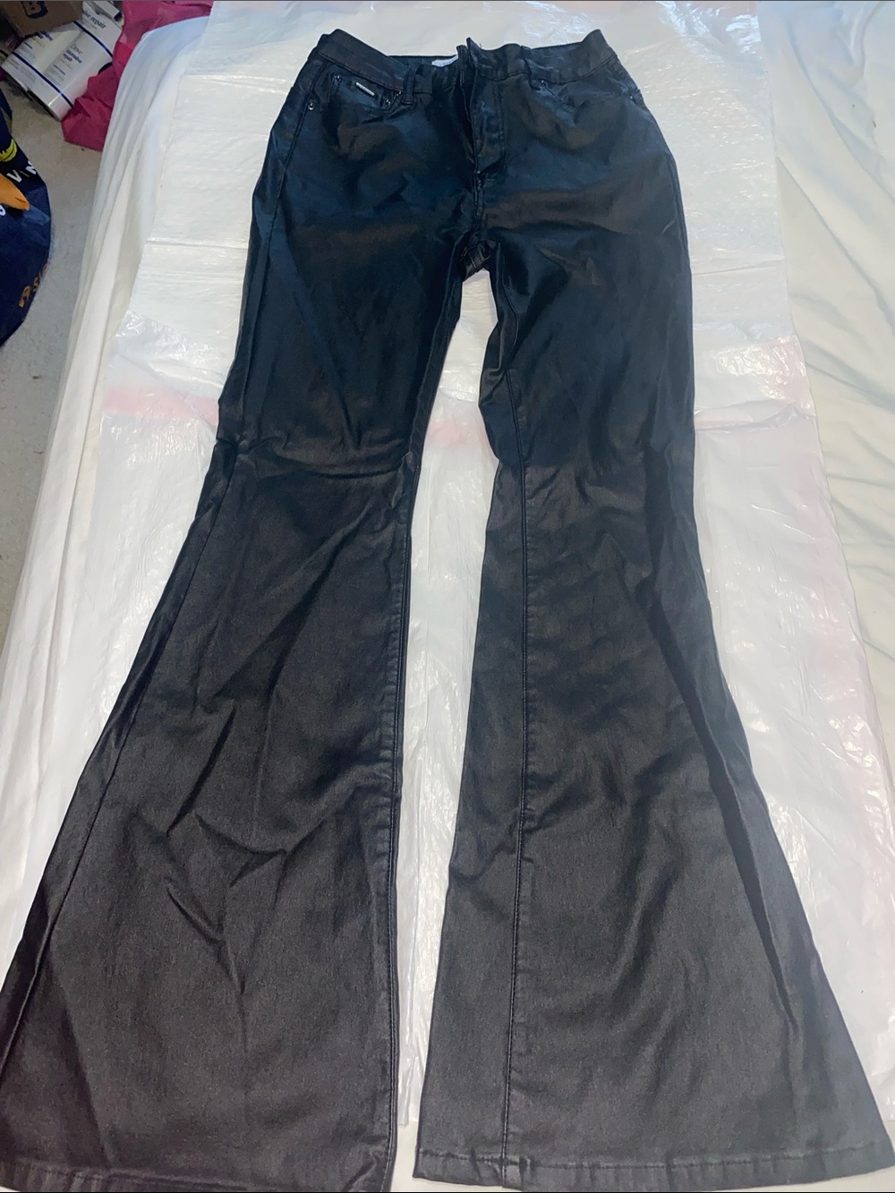 Black Flared Pants